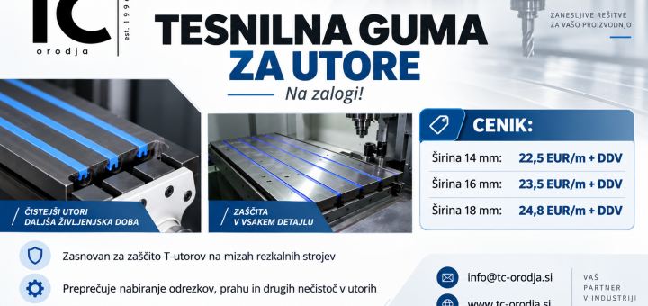 Tesnilna guma za utore